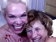 Threesome fun with Hot British MILFs